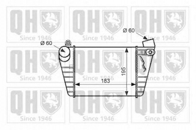 QUINTON HAZELL qic109 -  Интеркулер